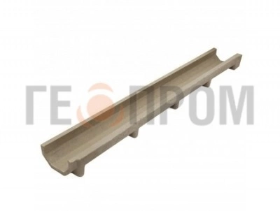 лоток водоотводный полимерпесчанный standart dn100 h=70
