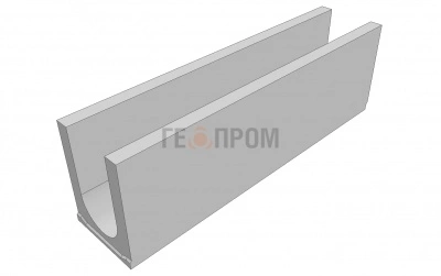 лоток водоотводный бетонный standart dn150 h=190
