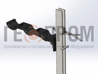 кронштейн кабельных консолей из полосы - 130
